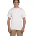 3931 Fruit of the Loom Adult Heavy Cotton HDTM T-S in White front view