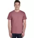 3931 Fruit of the Loom Adult Heavy Cotton HDTM T-S in Heather mauve front view