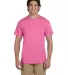 3931 Fruit of the Loom Adult Heavy Cotton HDTM T-S in Azalea front view