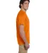 3931 Fruit of the Loom Adult Heavy Cotton HDTM T-S in Tennessee orange side view