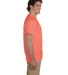 3931 Fruit of the Loom Adult Heavy Cotton HDTM T-S in Retro hth coral side view