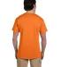 3931 Fruit of the Loom Adult Heavy Cotton HDTM T-S in Safety orange back view