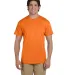 3931 Fruit of the Loom Adult Heavy Cotton HDTM T-S in Safety orange front view