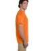 3931 Fruit of the Loom Adult Heavy Cotton HDTM T-S in Safety orange side view