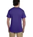3931 Fruit of the Loom Adult Heavy Cotton HDTM T-S in Deep purple back view