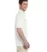 J100 Jerzees Adult Cotton Jersey Polo WHITE side view