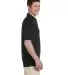 J100 Jerzees Adult Cotton Jersey Polo BLACK side view