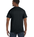 29 Jerzees Adult Heavyweight 50/50 Blend T-Shirt in Black back view