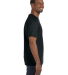 29 Jerzees Adult Heavyweight 50/50 Blend T-Shirt in Black side view