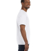29 Jerzees Adult Heavyweight 50/50 Blend T-Shirt in White side view