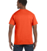 29 Jerzees Adult Heavyweight 50/50 Blend T-Shirt in Burnt orange back view