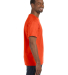 29 Jerzees Adult Heavyweight 50/50 Blend T-Shirt in Burnt orange side view