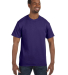 29 Jerzees Adult Heavyweight 50/50 Blend T-Shirt in Deep purple front view