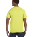 29 Jerzees Adult Heavyweight 50/50 Blend T-Shirt in Safety green back view