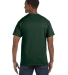 29 Jerzees Adult Heavyweight 50/50 Blend T-Shirt in Forest green back view