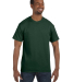29 Jerzees Adult Heavyweight 50/50 Blend T-Shirt in Forest green front view