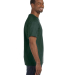 29 Jerzees Adult Heavyweight 50/50 Blend T-Shirt in Forest green side view