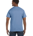 29 Jerzees Adult Heavyweight 50/50 Blend T-Shirt in Light blue back view