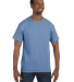 29 Jerzees Adult Heavyweight 50/50 Blend T-Shirt in Light blue front view