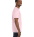 29 Jerzees Adult Heavyweight 50/50 Blend T-Shirt in Classic pink side view