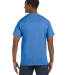 29 Jerzees Adult Heavyweight 50/50 Blend T-Shirt in Columbia blue back view