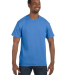 29 Jerzees Adult Heavyweight 50/50 Blend T-Shirt in Columbia blue front view