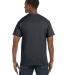 29 Jerzees Adult Heavyweight 50/50 Blend T-Shirt in Charcoal grey back view