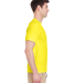 29 Jerzees Adult Heavyweight 50/50 Blend T-Shirt in Neon yellow side view
