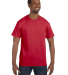 29 Jerzees Adult Heavyweight 50/50 Blend T-Shirt in True red front view