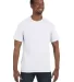29 Jerzees Adult Heavyweight 50/50 Blend T-Shirt WHITE front view