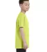 29B Jerzees Youth Heavyweight 50/50 Blend T-Shirt SAFETY GREEN side view