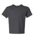 29B Jerzees Youth Heavyweight 50/50 Blend T-Shirt CHARCOAL GREY front view
