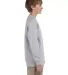 29BL Jerzees Youth Long-Sleeve Heavyweight 50/50 B OXFORD side view