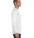 29LS Jerzees Adult Long-Sleeve Heavyweight 50/50 B WHITE side view