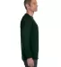 29LS Jerzees Adult Long-Sleeve Heavyweight 50/50 B FOREST GREEN side view