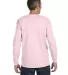 29LS Jerzees Adult Long-Sleeve Heavyweight 50/50 B CLASSIC PINK back view