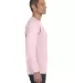 29LS Jerzees Adult Long-Sleeve Heavyweight 50/50 B CLASSIC PINK side view