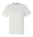29MP Jerzees Adult Heavyweight 50/50 Blend T-Shirt WHITE front view