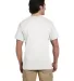 29MP Jerzees Adult Heavyweight 50/50 Blend T-Shirt WHITE back view