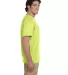 29MP Jerzees Adult Heavyweight 50/50 Blend T-Shirt SAFETY GREEN side view
