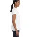 5680 Hanes® Ladies' Heavyweight T-Shirt in White side view
