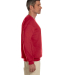 4662 Jerzees Adult Super Sweats® Crewneck Sweatsh in True red side view