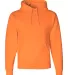 4997 Jerzees Adult Super Sweats® Hooded Pullover  SAFETY ORANGE front view