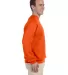 562 Jerzees Adult NuBlend® Crewneck Sweatshirt SAFETY ORANGE side view