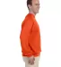 562 Jerzees Adult NuBlend® Crewneck Sweatshirt BURNT ORANGE side view