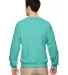 562 Jerzees Adult NuBlend® Crewneck Sweatshirt COOL MINT back view