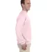 562 Jerzees Adult NuBlend® Crewneck Sweatshirt CLASSIC PINK side view