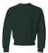 562B Jerzees Youth NuBlend® Crewneck 50/50 Sweats FOREST GREEN front view