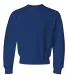 562B Jerzees Youth NuBlend® Crewneck 50/50 Sweats ROYAL front view