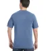 1717 Comfort Colors - Garment Dyed Heavyweight T-S in Washed denim back view